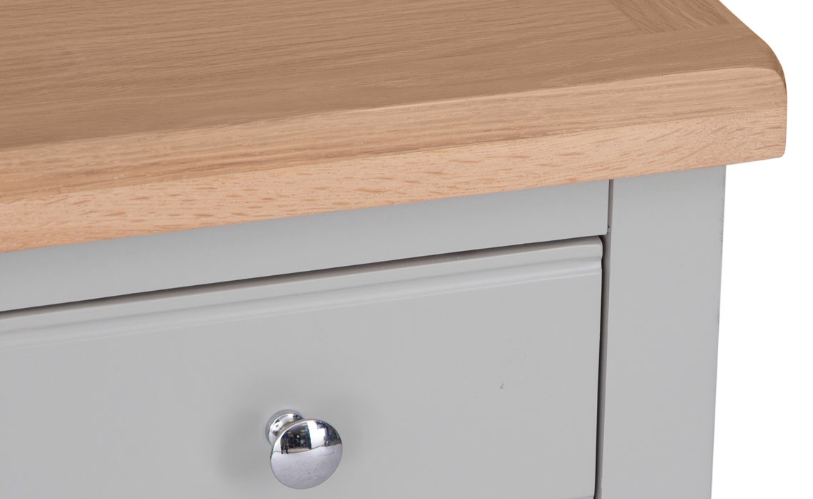 Ashley Painted Grey Lamp Table