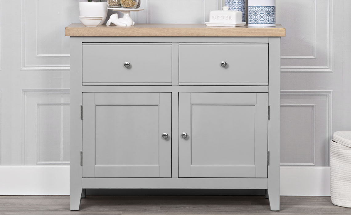 Ashley Painted Grey Standard Sideboard