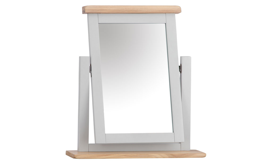 Ashley Painted Grey Trinket Mirror