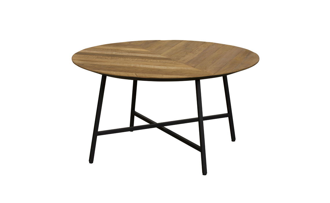 Brixton Reclaimed Teak Round Coffee Table