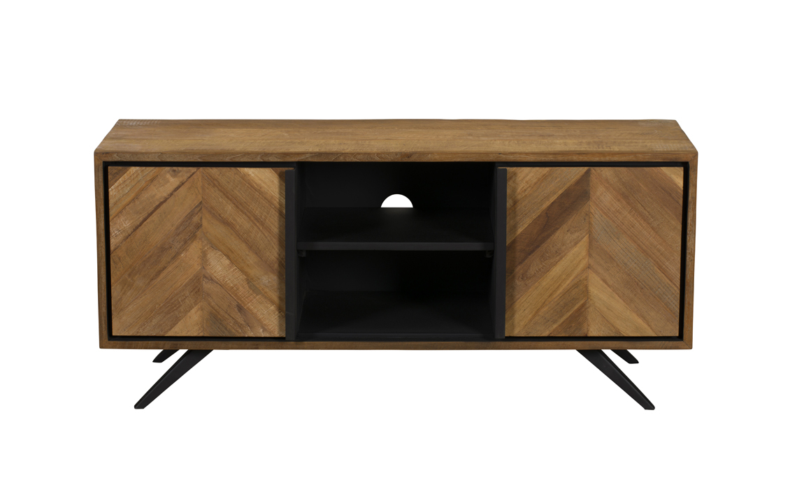 Brixton Reclaimed Teak Tv Unit