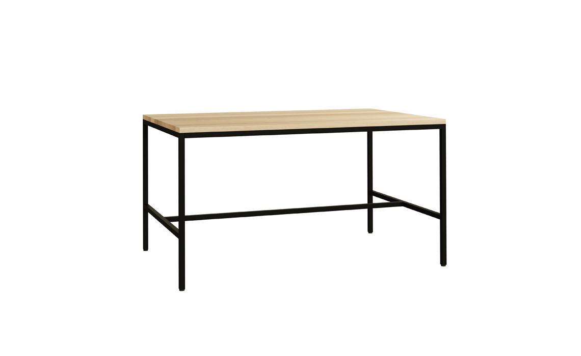 Modal Solid Oak 1.4cm Dining Table