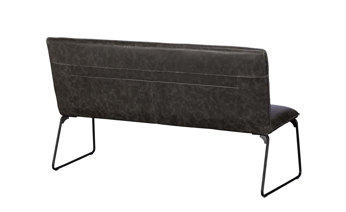 Cooper Upholstered Bench Grey