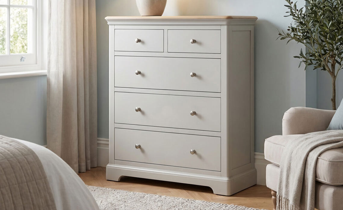 Melford Painted 2 Over 3 Chest Of Drawers