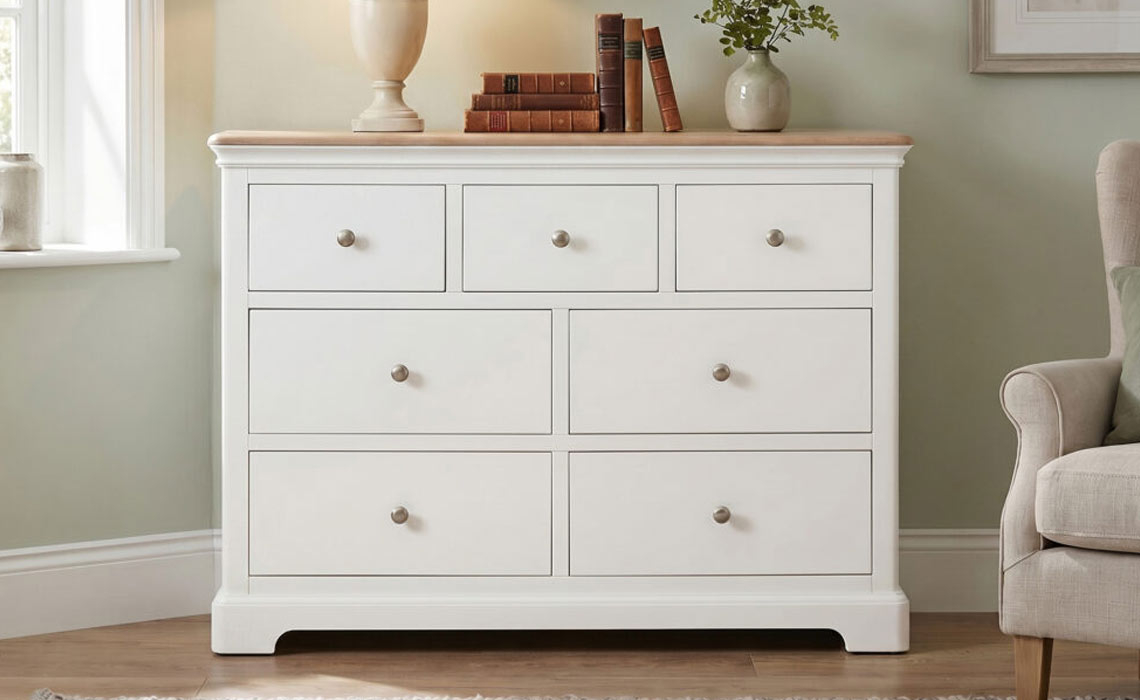 Melford Painted 3 Over 4 Chest Of Drawers