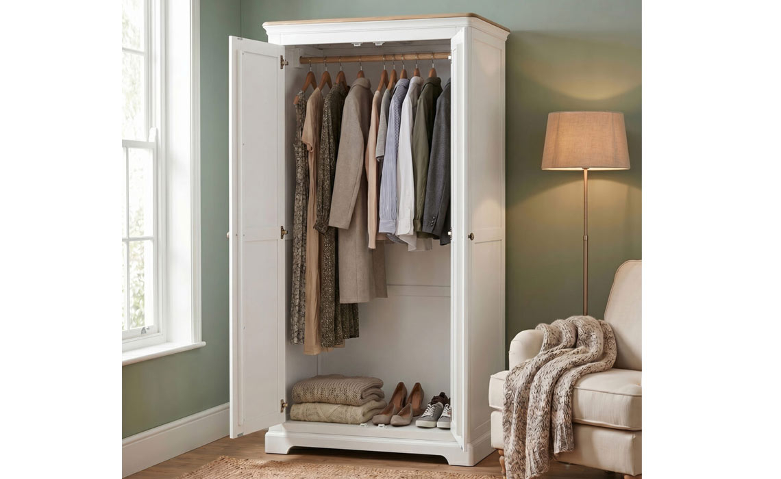 Melford Painted Double Full Handing Wardrobe