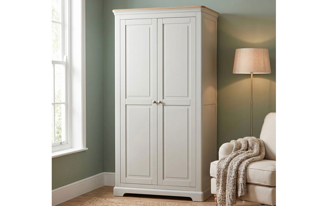 Melford Painted Double Full Handing Wardrobe
