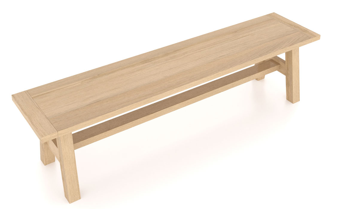 Bassano Oak 180cm Dining Bench