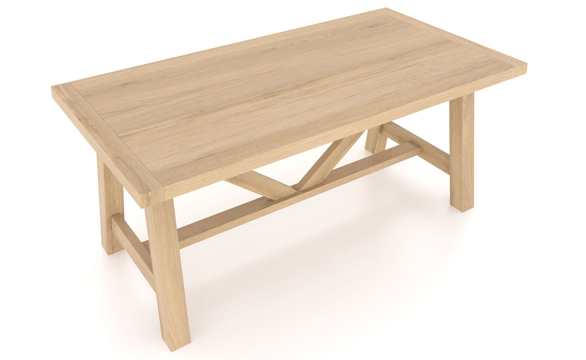Bassano Oak 180cm Dining Table
