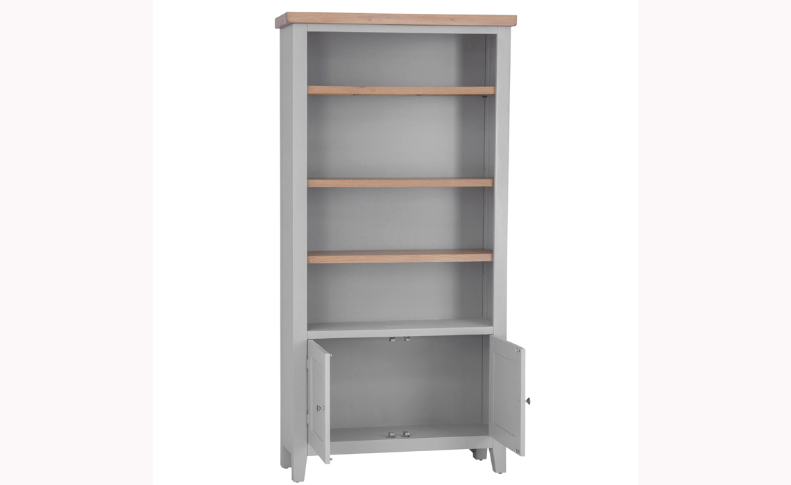 Ashley Painted Grey Large Bookcase