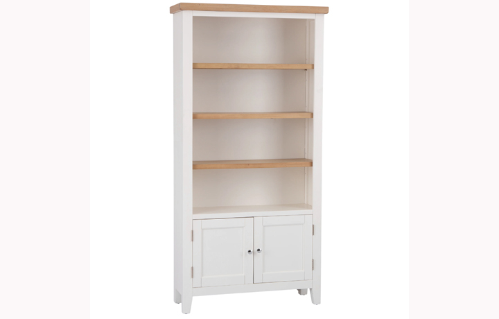 Ashley Painted White Large Bookcase