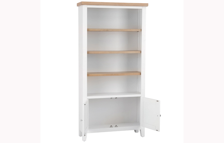 Ashley Painted White Large Bookcase