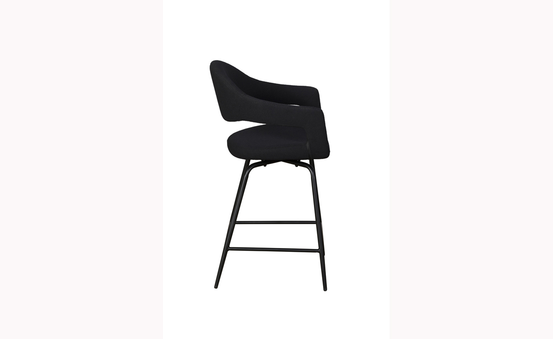 Jasmine Bar Stool -Black