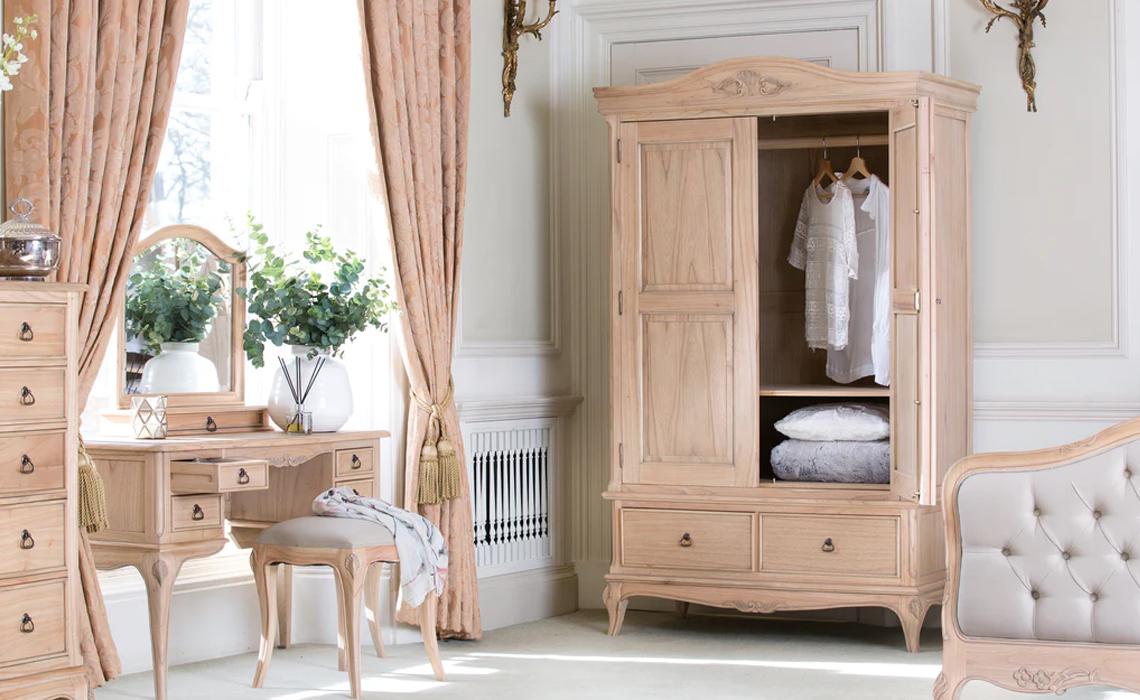 Chateau Solid Mindi Double Wardrobe