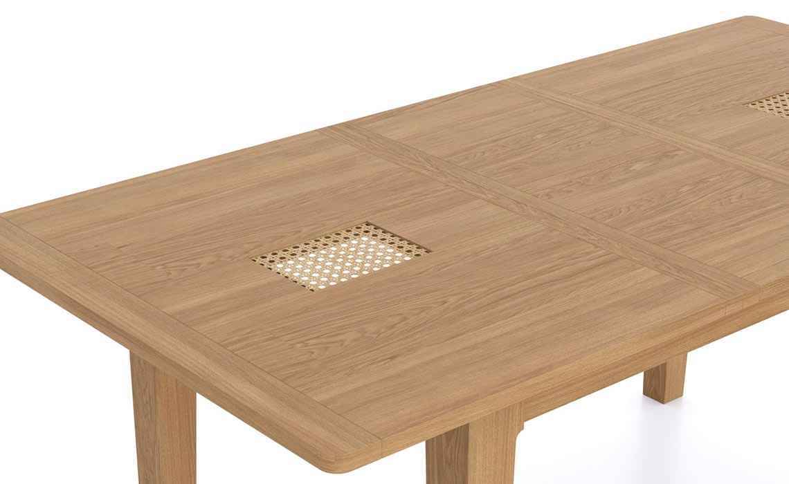 Stockholm Natural Oak 140-180cm Extending Dining Table