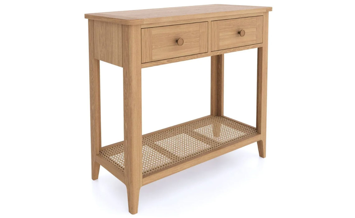 Stockholm Natural Oak Console Table