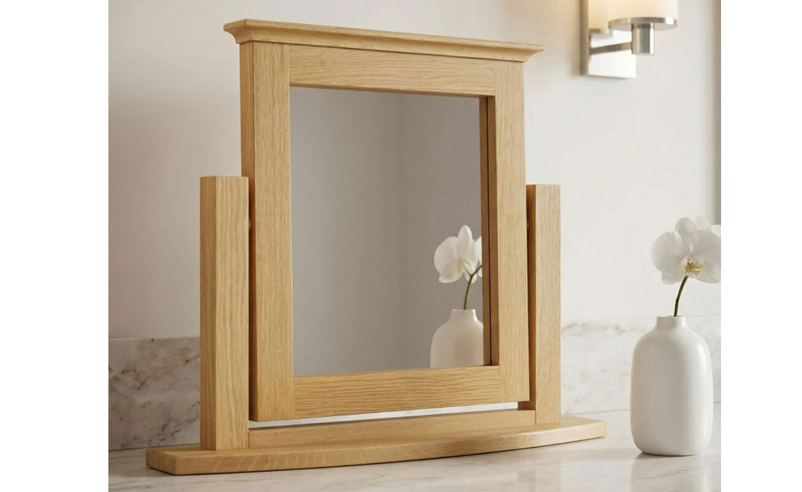 Morland Oak Dressing Table Mirror
