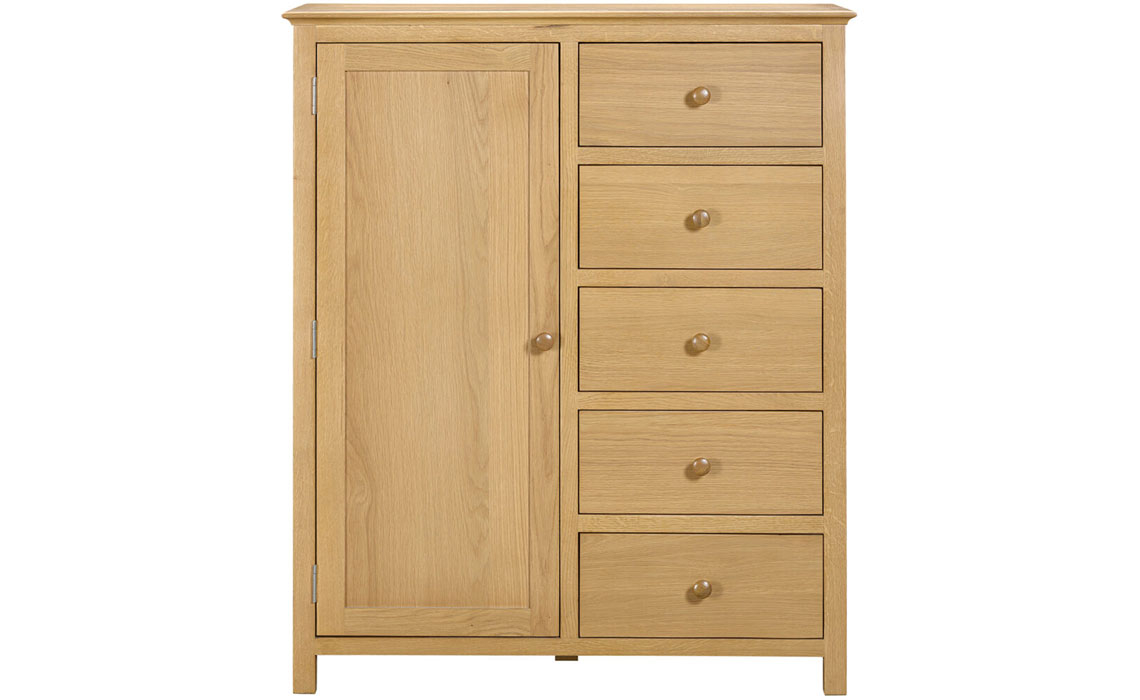 Morland Oak Combination Wardrobe
