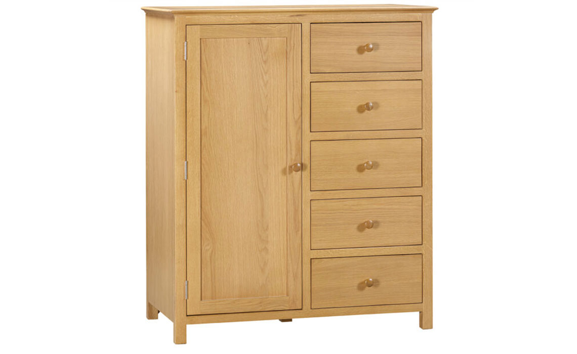 Morland Oak Combination Wardrobe