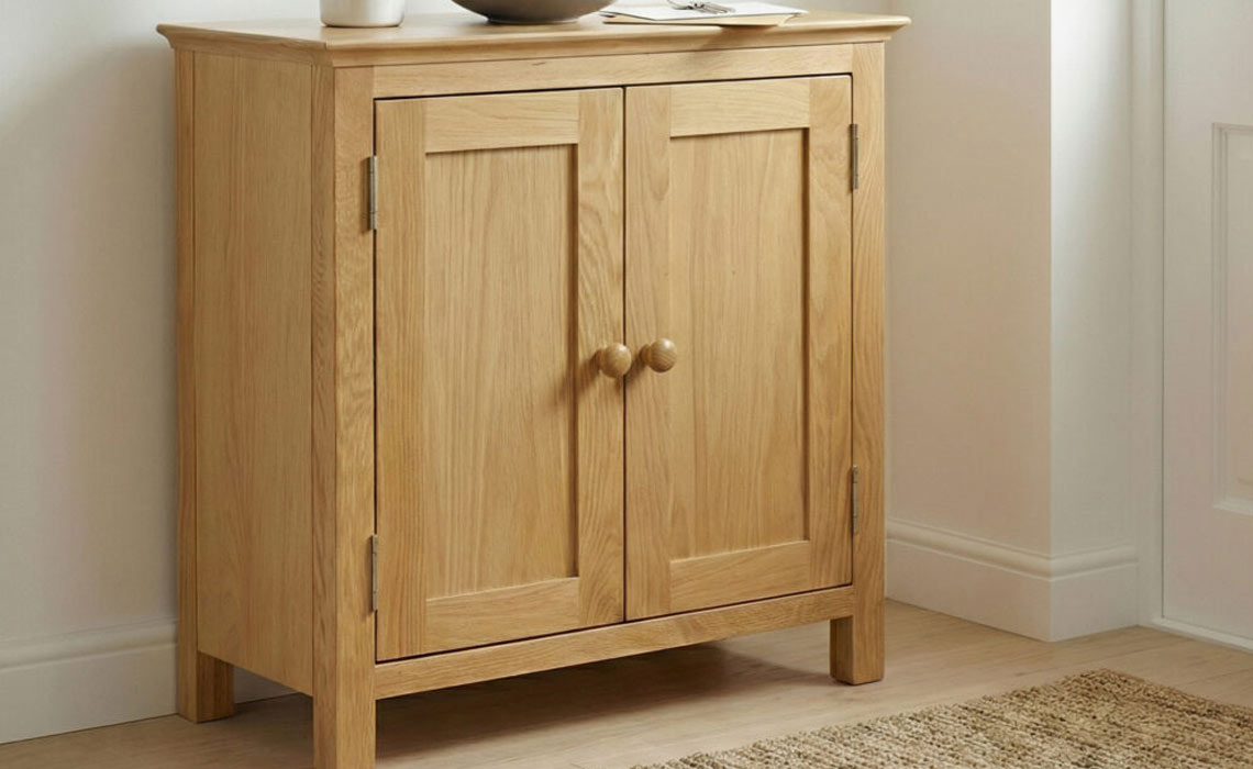 Morland Oak 2 Door Cabinet
