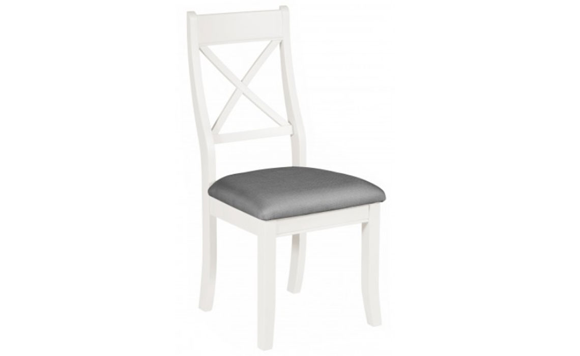 Portland White Bedroom Chair