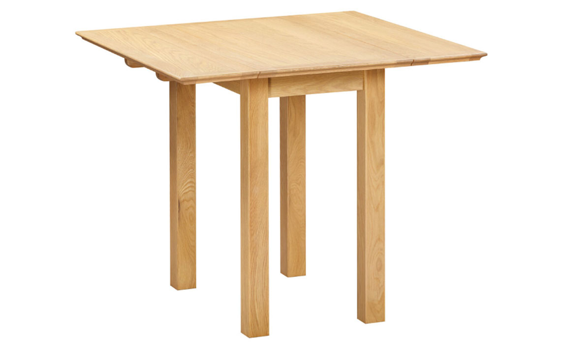 Morland Oak 45-90cm Drop Leaf Dining Table