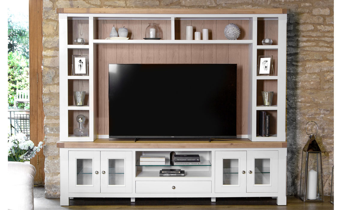 Cheshire White Painted Extra Large TV Unit Top