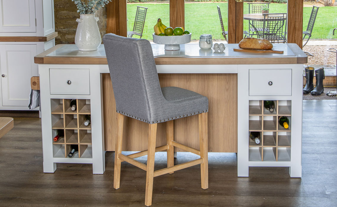 Cheshire White Painted Large Kitchen Island