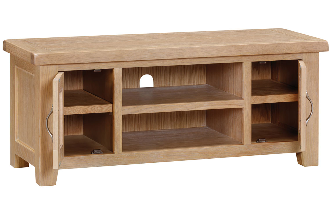 Berkley Oak Large TV Unit