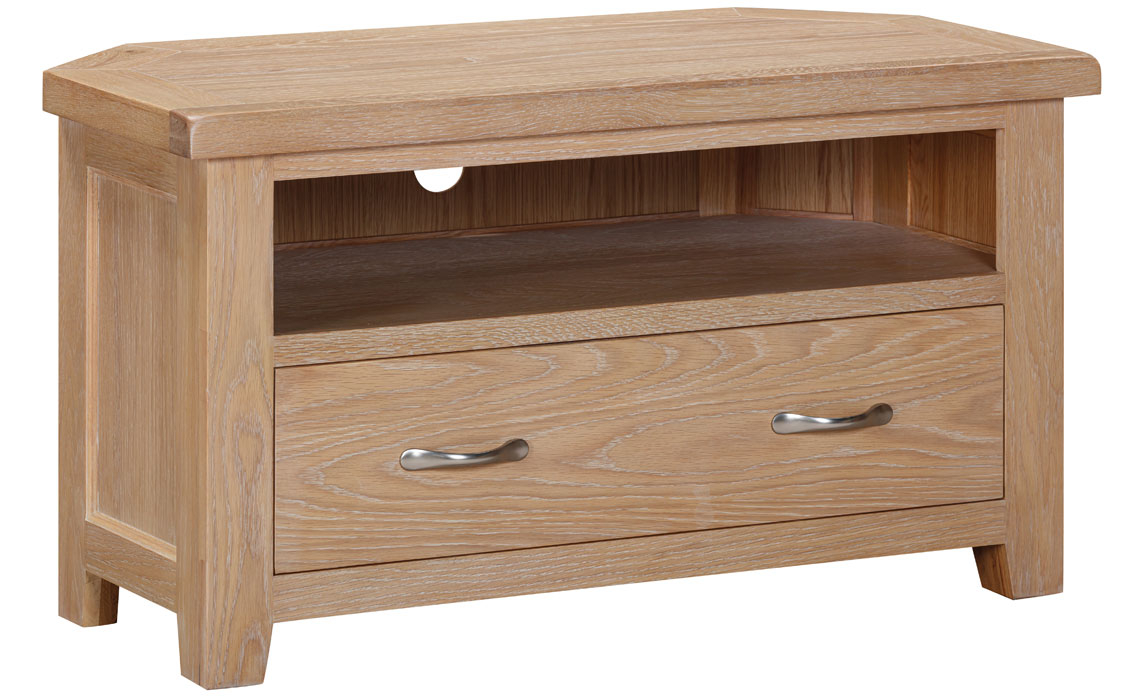 Berkley Oak Corner TV Unit