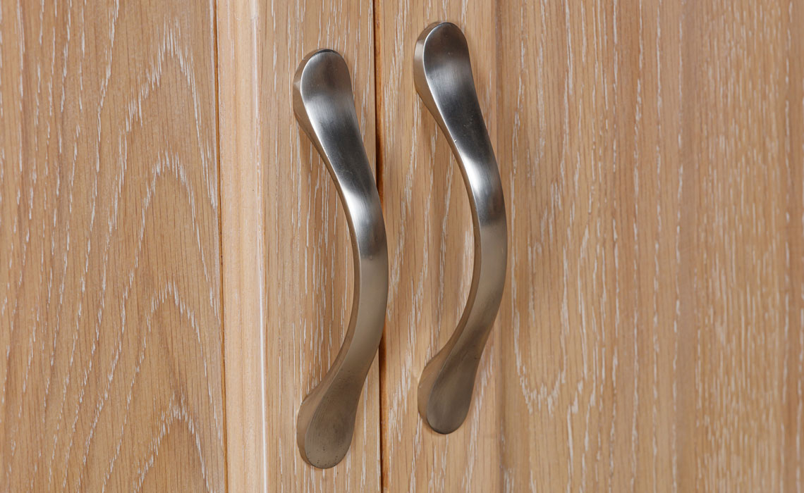 Berkley Whitewash Oak 1 Door Cabinet