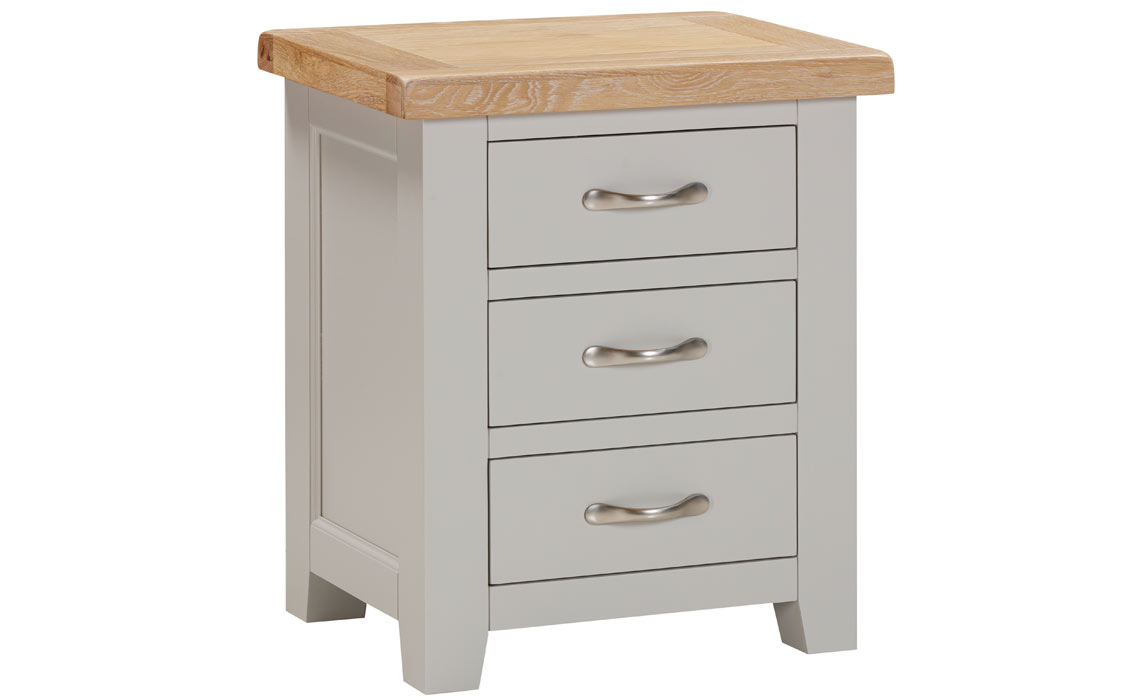 Berkley Painted 3 Drawer Bedside