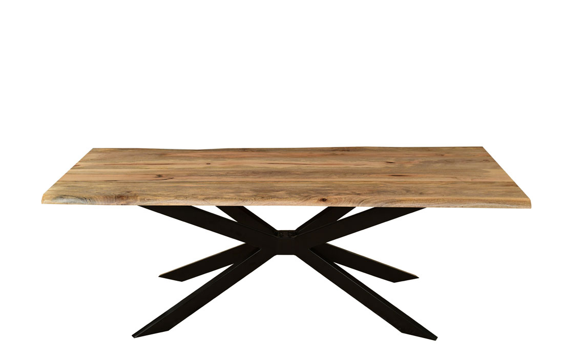 Chennai Solid Mango 220cm Star Leg Dining Table