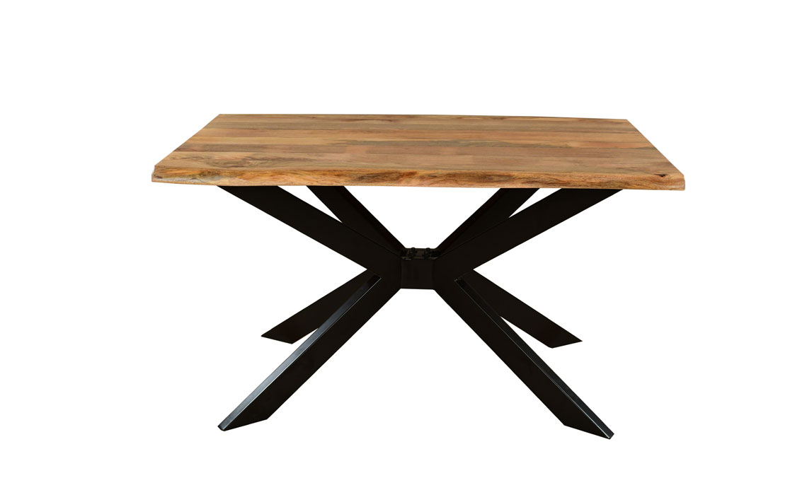 Chennai Solid Mango 135cm Star Leg Dining Table