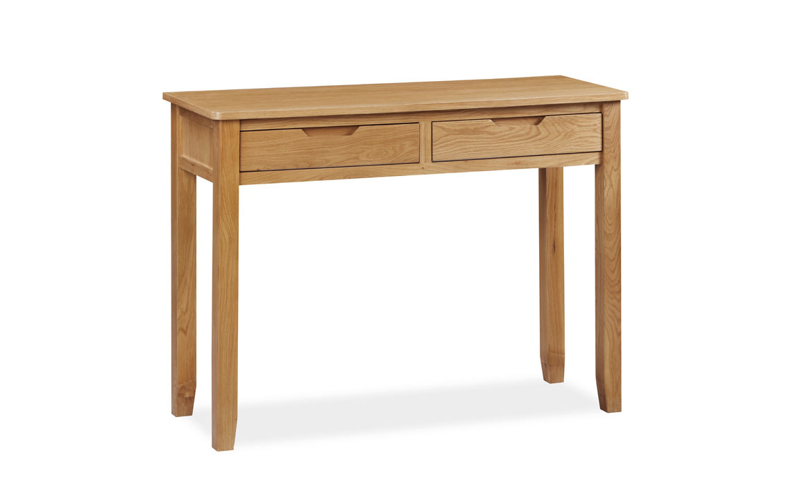 Olsen Natural Oak Slim Desk Dressing Table