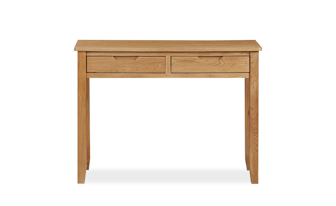 Olsen Natural Oak Slim Desk Dressing Table