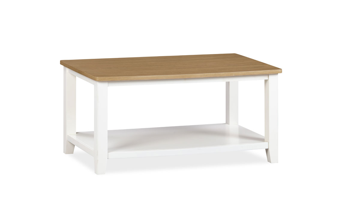 Olsen White Painted Oak Coffee Table