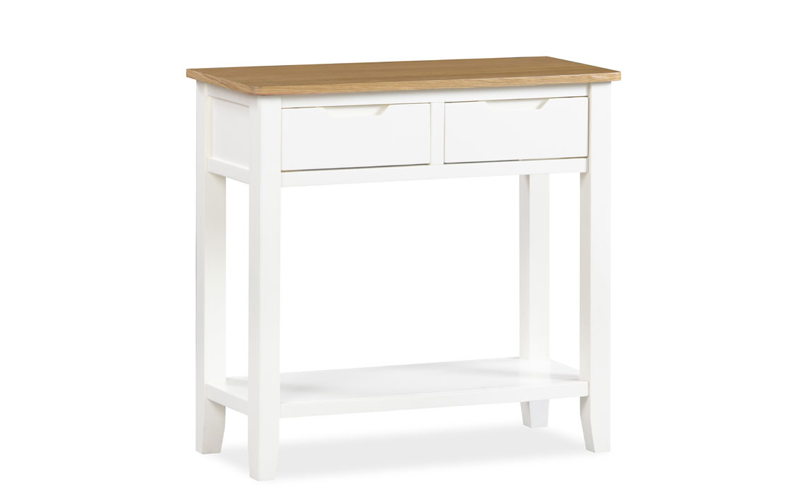 Olsen White Painted Oak Console