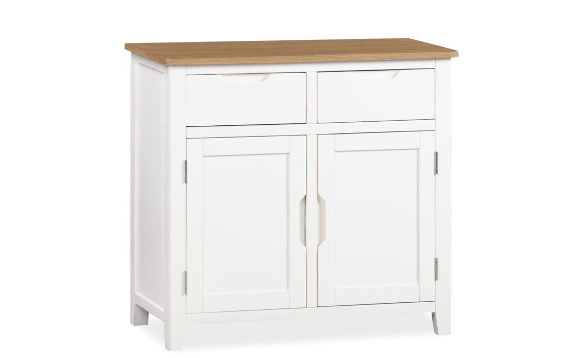 Olsen White Painted Oak Small Sideboard