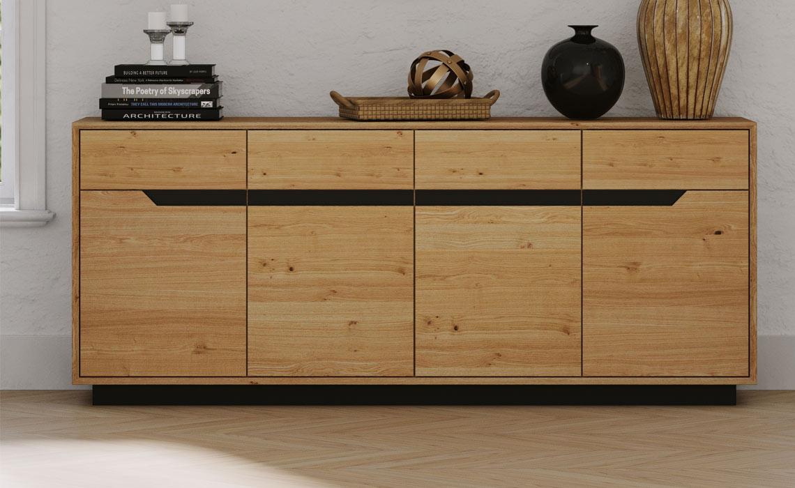 Primo 4 Door 4 Drawer Sideboard 