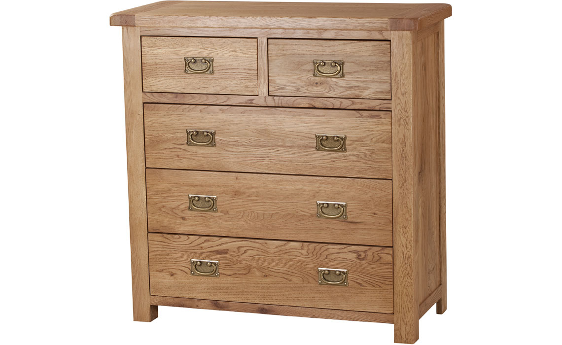Framlingham Solid Oak 2 Over 3 Chest