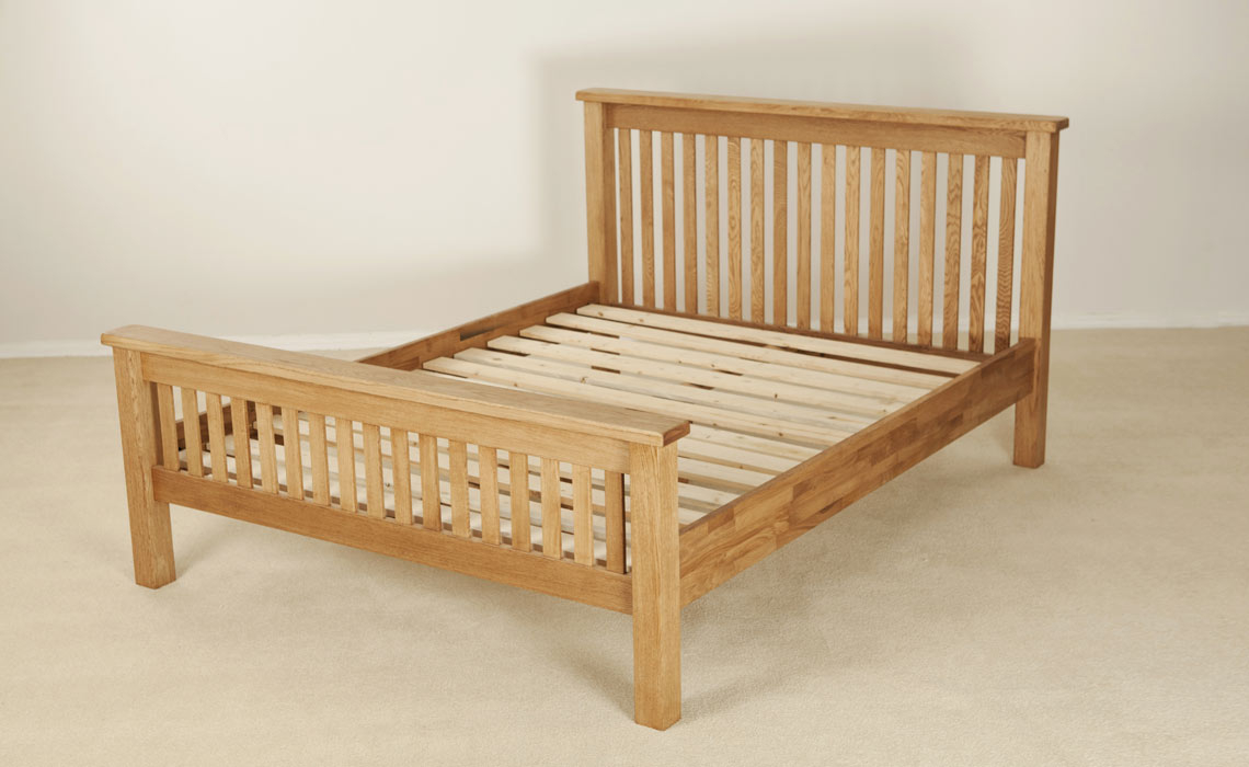 Framlingham Solid Oak High End 4ft6 Bed