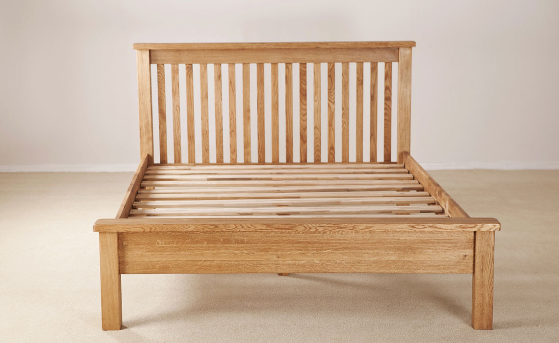 Framlingham Solid Oak Low End 5ft Bed
