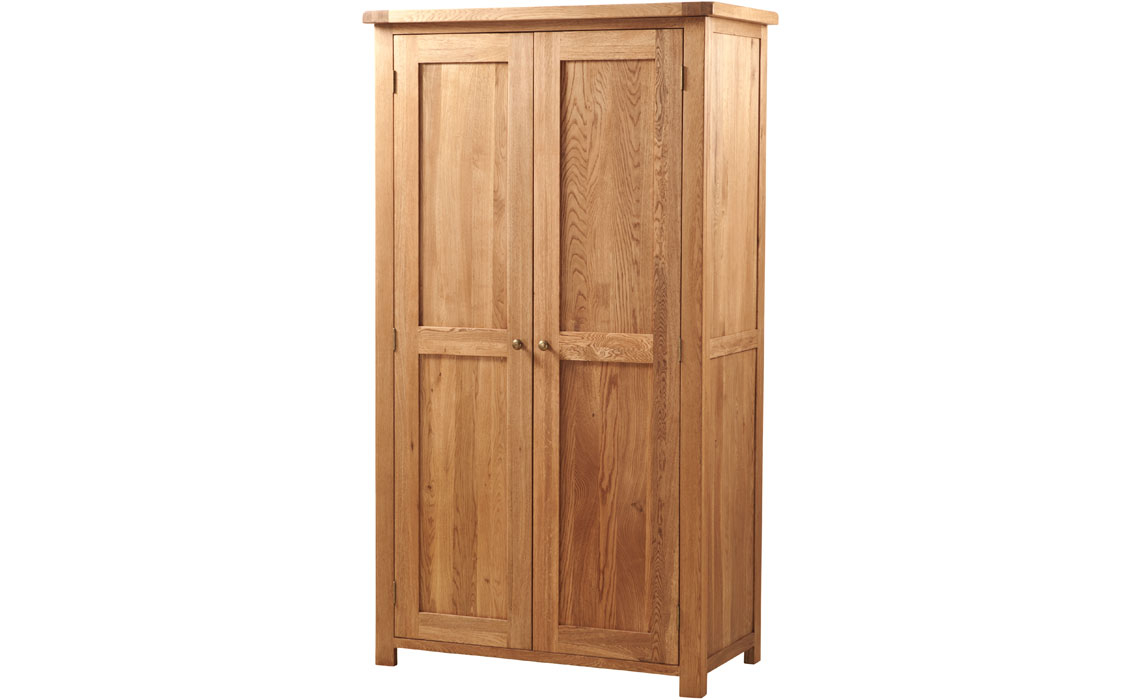 Framlingham Solid Oak Full Length Wardrobe