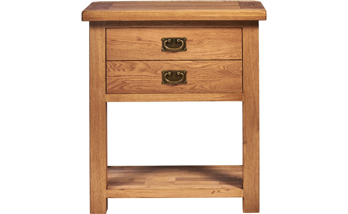 Framlingham Solid Oak 1 Drawer Console