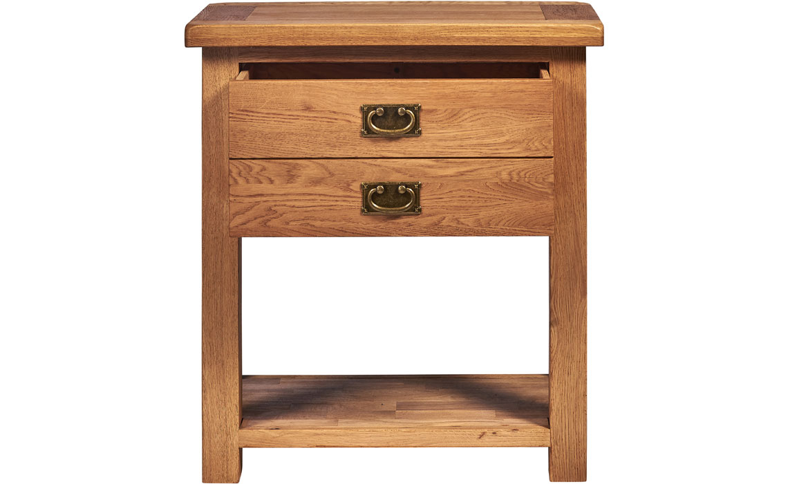 Framlingham Solid Oak 1 Drawer Console