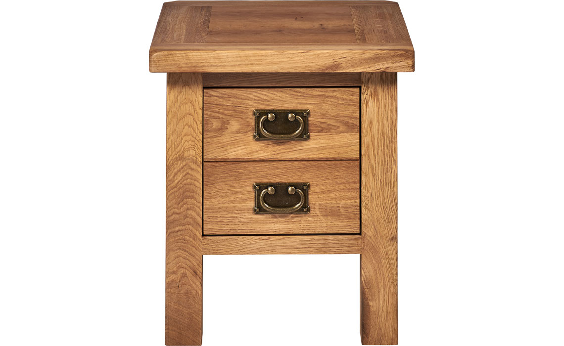 Framlingham Solid Oak 1 Drawer Lamp Table