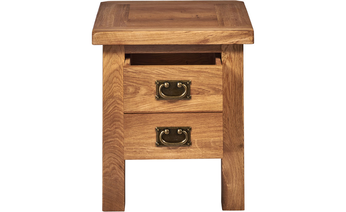 Framlingham Solid Oak 1 Drawer Lamp Table