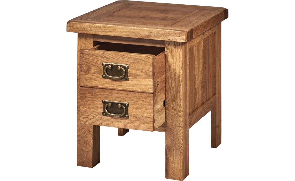 Framlingham Solid Oak 1 Drawer Lamp Table