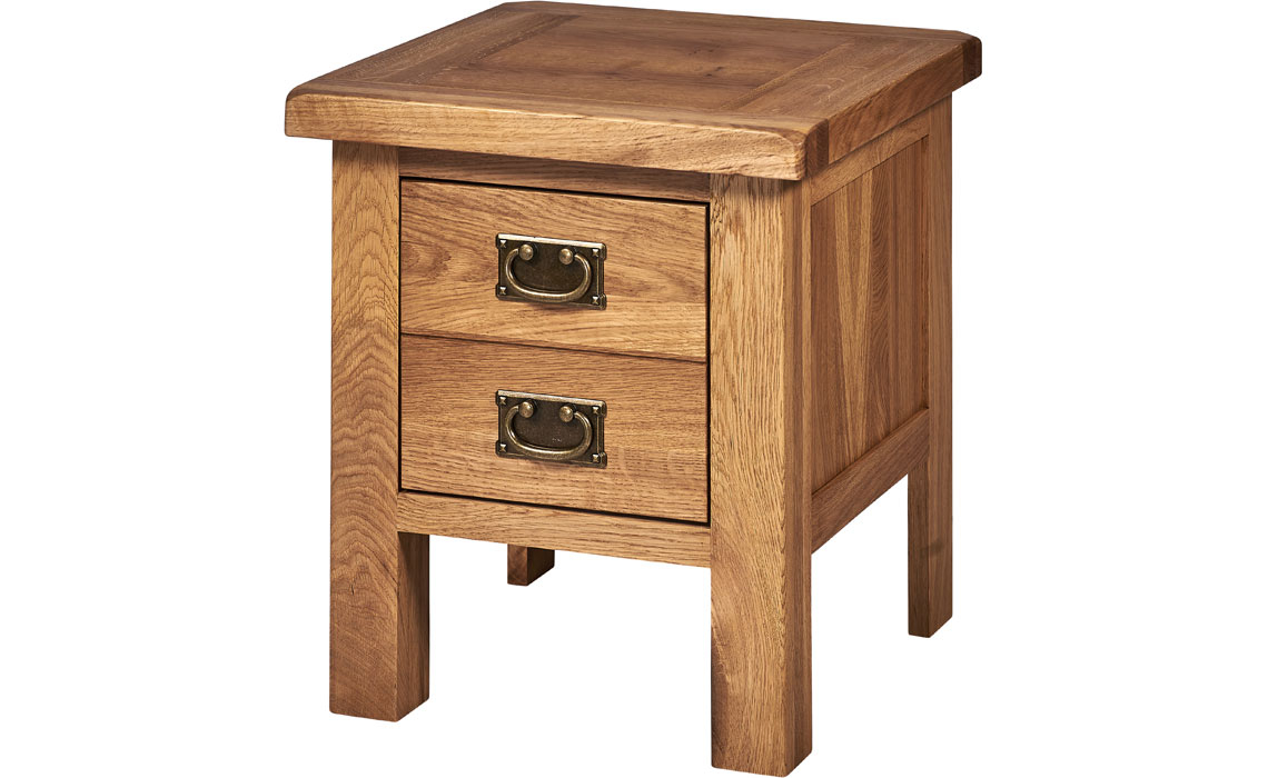 Framlingham Solid Oak 1 Drawer Lamp Table
